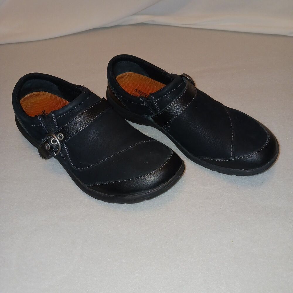 Merrell Performance Footwear Slip On Shoes Dassie Buckle Women's 6.5 Nubuck